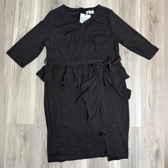 Hanna nikole Dresses & Skirts - Black/silver Dress